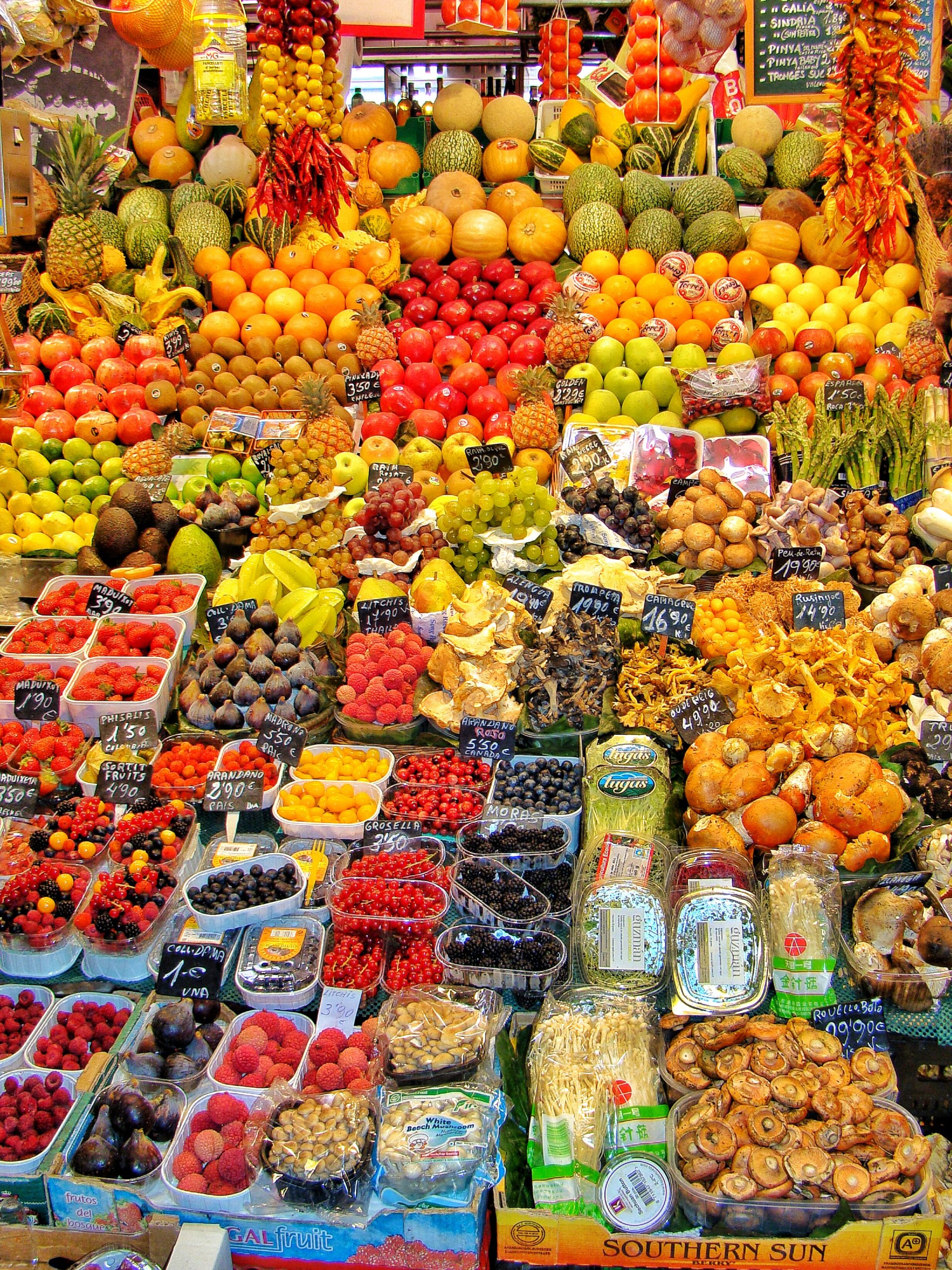 Mercat De La Boqueria Barcelona - World Wanderista