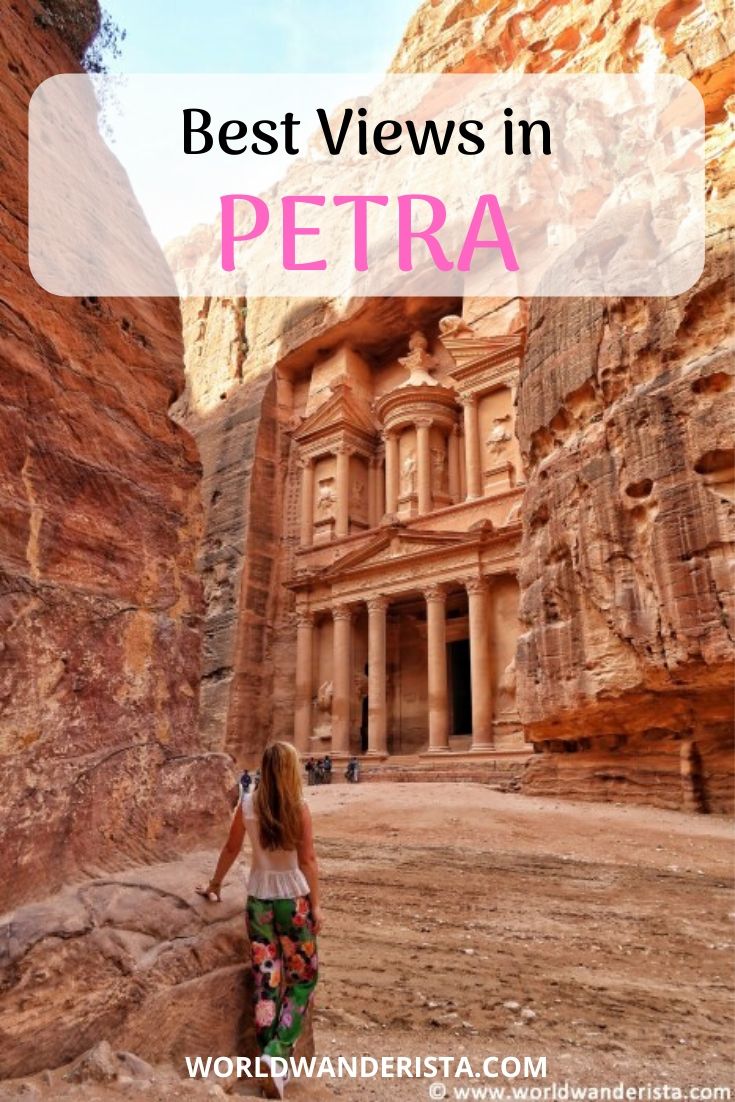 The Best Views In Petra, The Lost City Of Jordan - World Wanderista